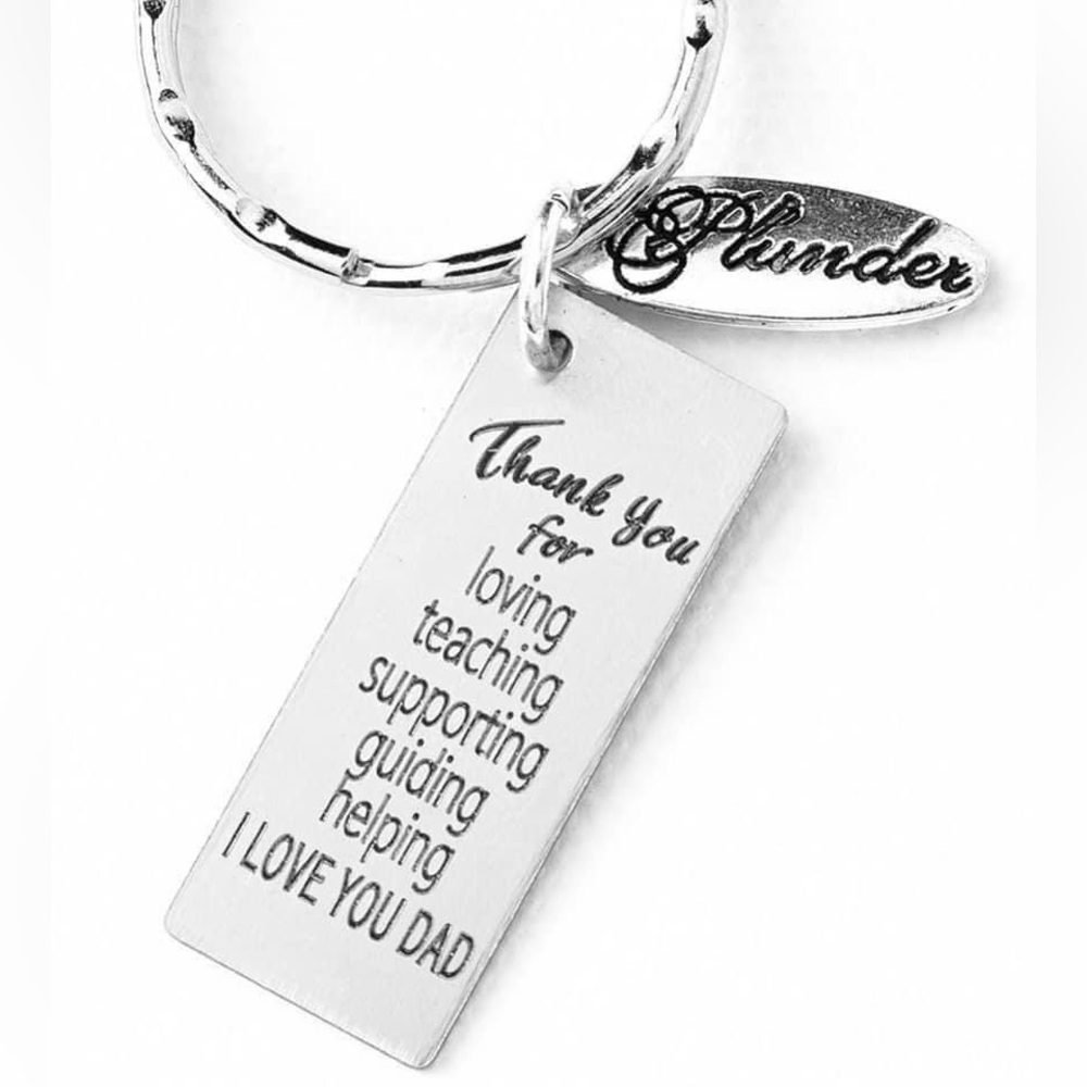 NEW Fathers Day Keychain